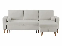 Sofá rinconera convertible y reversible en tela con arcón de almacenaje KORI^Vente-unique Sale