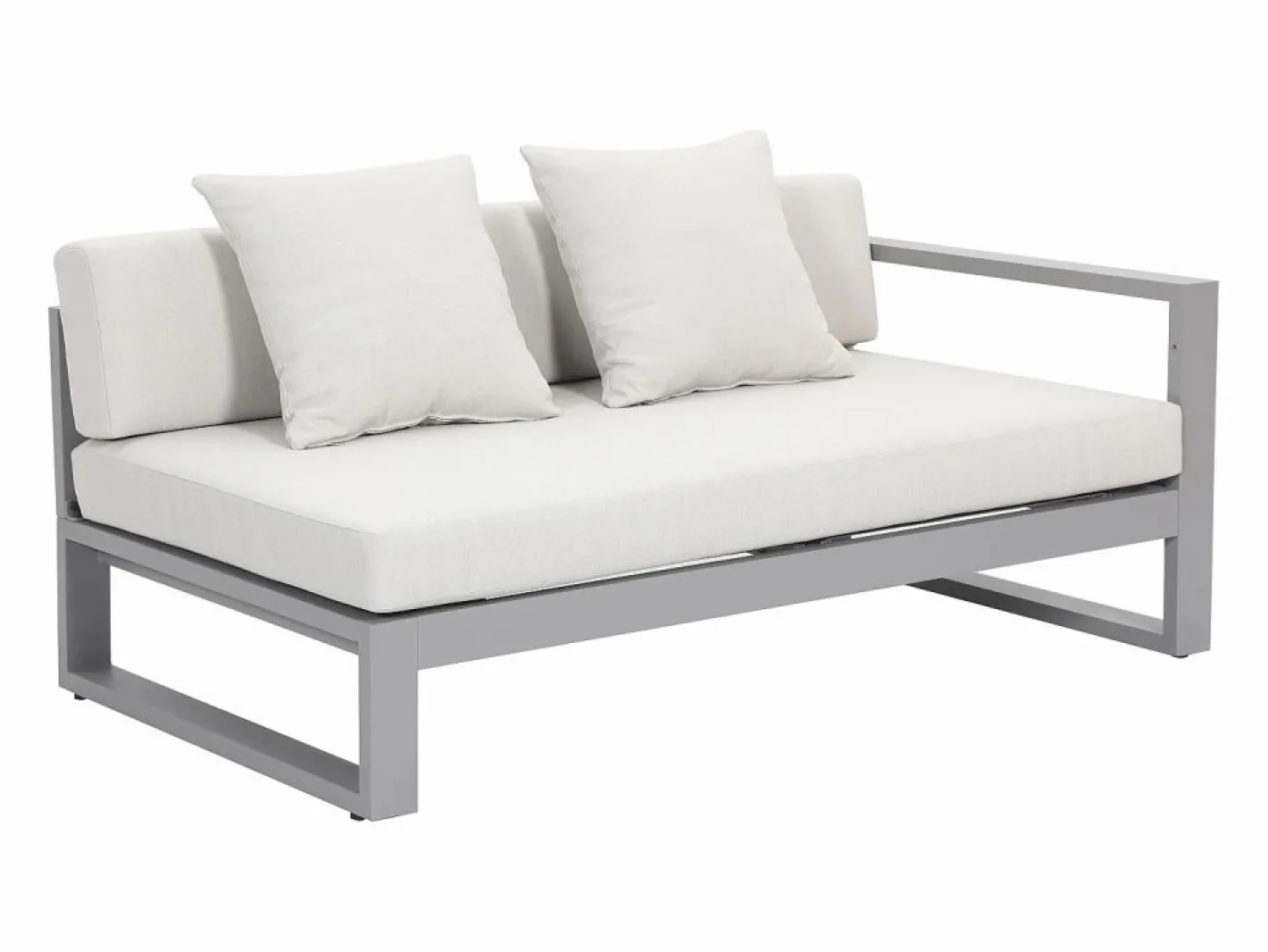 Sofá rinconera de jardín modular de aluminio - - MOLOKAI de^MYLIA Online