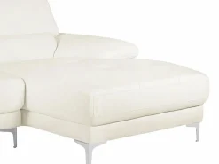 LINEA SOFA Todos Los Sofás|Sofá - 4 Plazas|Sofá rinconera de piel color ángulo derecho SOLANGE