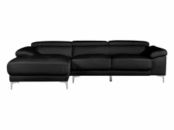 LINEA SOFA Sofá - 4 Plazas|Sofá De Piel|Sofá rinconera de piel ángulo izquierdo color SOLANGE
