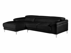 LINEA SOFA Sofá - 4 Plazas|Sofá De Piel|Sofá rinconera de piel ángulo izquierdo color SOLANGE