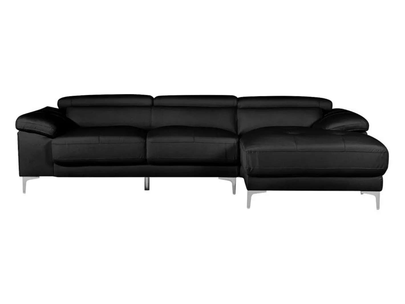 LINEA SOFA Sofá De Piel|Sofá rinconera de piel ángulo derecho color SOLANGE