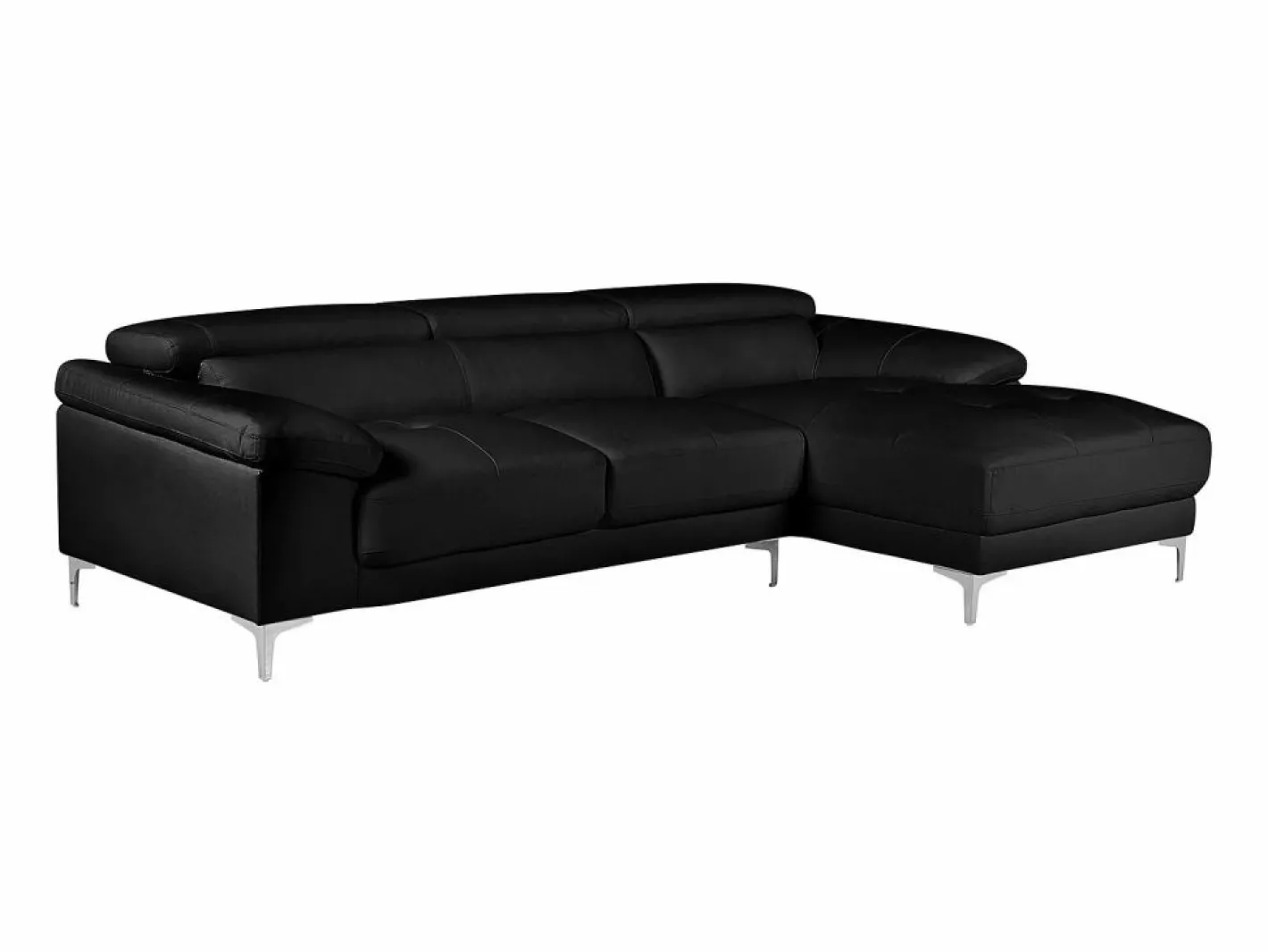 LINEA SOFA Sofá De Piel|Sofá rinconera de piel ángulo derecho color SOLANGE