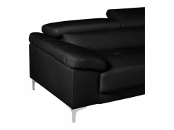 LINEA SOFA Sofá De Piel|Sofá rinconera de piel ángulo derecho color SOLANGE