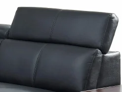 Sofá rinconera derecha de Cuero vacuno color NAHIA^LINEA SOFA Sale
