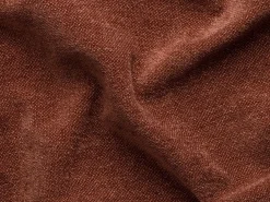 Maison Céphy Sofá rinconera derecha de tela CAMILIO de Terracota Online