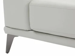 LINEA SOFA Sofá rinconera derecha de cuero de búfalo ANDOR Beige Hot