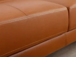 LINEA SOFA Todos Los Sofás|Sofá Vintage|Sofá rinconera derecha piel caramelo EXCELSIOR II