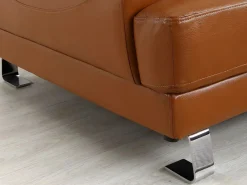 LINEA SOFA Todos Los Sofás|Sofá Vintage|Sofá rinconera derecha piel caramelo EXCELSIOR II