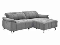 Sofá rinconera derecha relax eléctrico en tela texturizada CELTIMO^Vente-unique Outlet