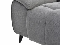 Sofá rinconera derecha relax eléctrico en tela texturizada CELTIMO^Vente-unique Outlet