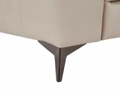 Vente-unique Sofá rinconera derecha relax eléctrico de cuero FORLO Crema Online