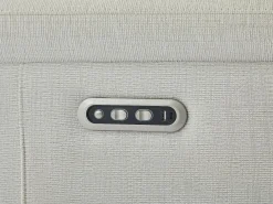Vente-unique Sofá Relax|Sofá rinconera derecha relax eléctrico de tela MAKORO