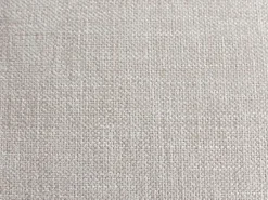 Vente-unique Sofá rinconera derecha y puf de tela moteado DILOME de Pascal Morabito Beige Online