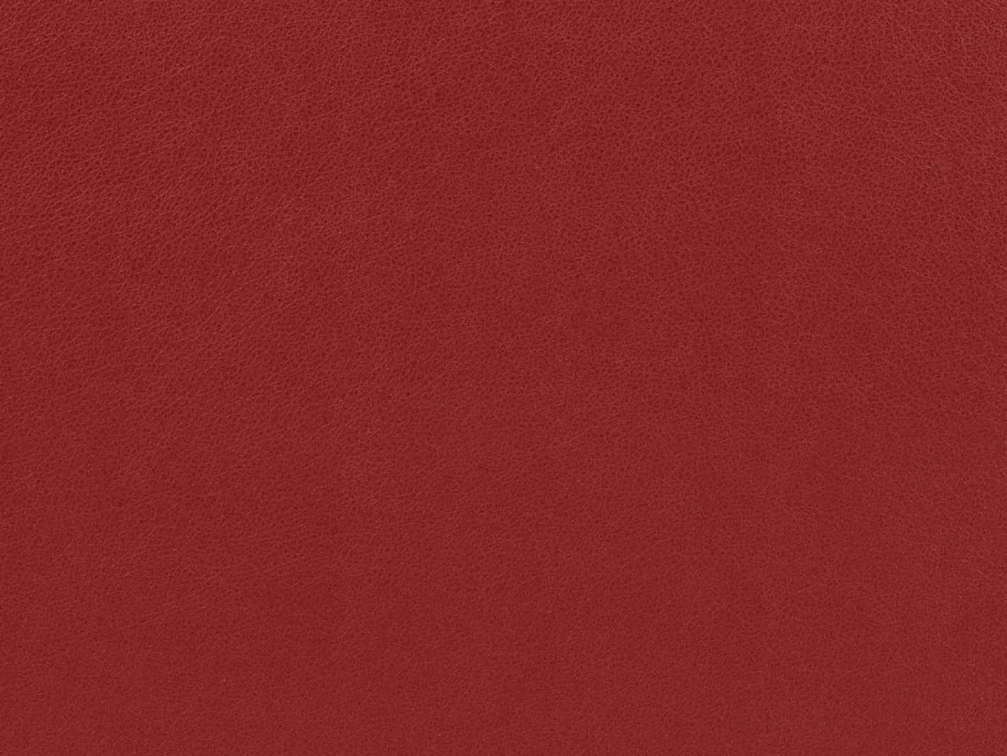 Vente-unique Sofá rinconera izquierda de piel MISHIMA Rojo Hot