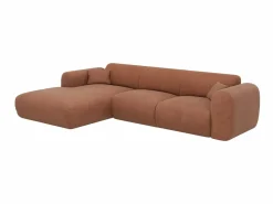 Maison Céphy Sofá Vintage|Sofá De Terciopelo|Sofá rinconera izquierda de pana POGNI de