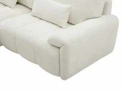 Sofá rinconera izquierda en chenilla ANELKO^Vente-unique Best