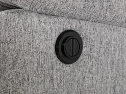 Vente-unique Sofá rinconera izquierda relax eléctrico de tela LUNANO Gris claro Sale