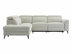 Sofá rinconera izquierda relax eléctrico de tela MAKORO^Vente-unique Outlet