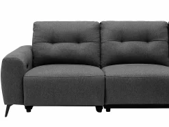 Sofá rinconera (ángulo derecho) relax eléctrico de tela capitoné NERUDA^Vente-unique Discount