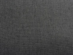 Vente-unique Sofá Xxl|Sofá rinconera panorámico convertible con almacenamiento y pufs en tejido antracita SELIM