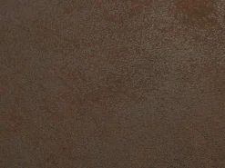 Vente-unique Sofá rinconera panorámico de microfibra con aspecto de cuero envejecido CHESTERFIELD Marru00f3n Clearance