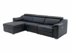 LINEA SOFA Sofá Relax|Sofá rinconera relax de piel de calidad superior - Ángulo izquierdo - PEDRERA