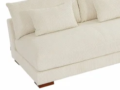 Sofá rinconera reversible de pana SPERONE de Pascal Morabito^Vente-unique Clearance