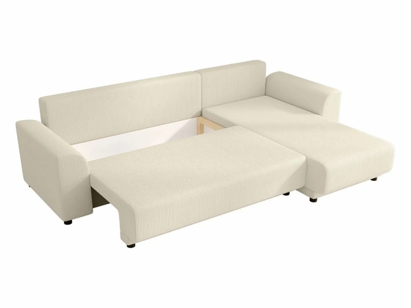 Sofá rinconera reversible de pana NESSARO^Vente-unique Hot