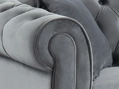 Vente-unique Sofá De Terciopelo|Sofás Chesterfield|Sofá rinera chesterfield terciopelo charme TOLEDO
