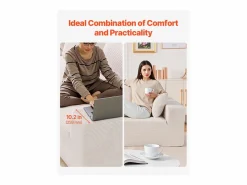 Sofá Modular|Sofá Seccional Modular SucceBuy en Forma de L con Chaise Longue y Cojín