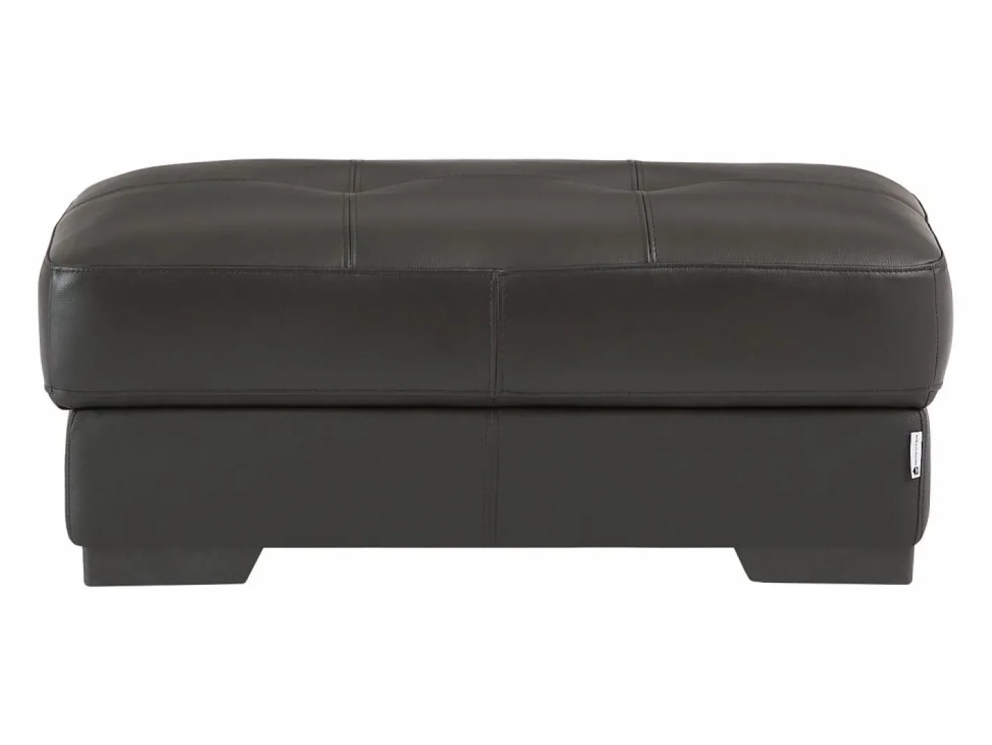 Vente-unique Sofá Modular|Sofá De Piel|Sofá y puf de piel ángulo izquierdo METROPOLITAN II
