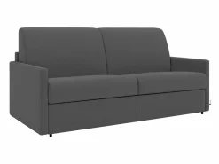 Vente-unique Sofa cama italiano 3 plazas de tela color CALIFE Gris Clearance