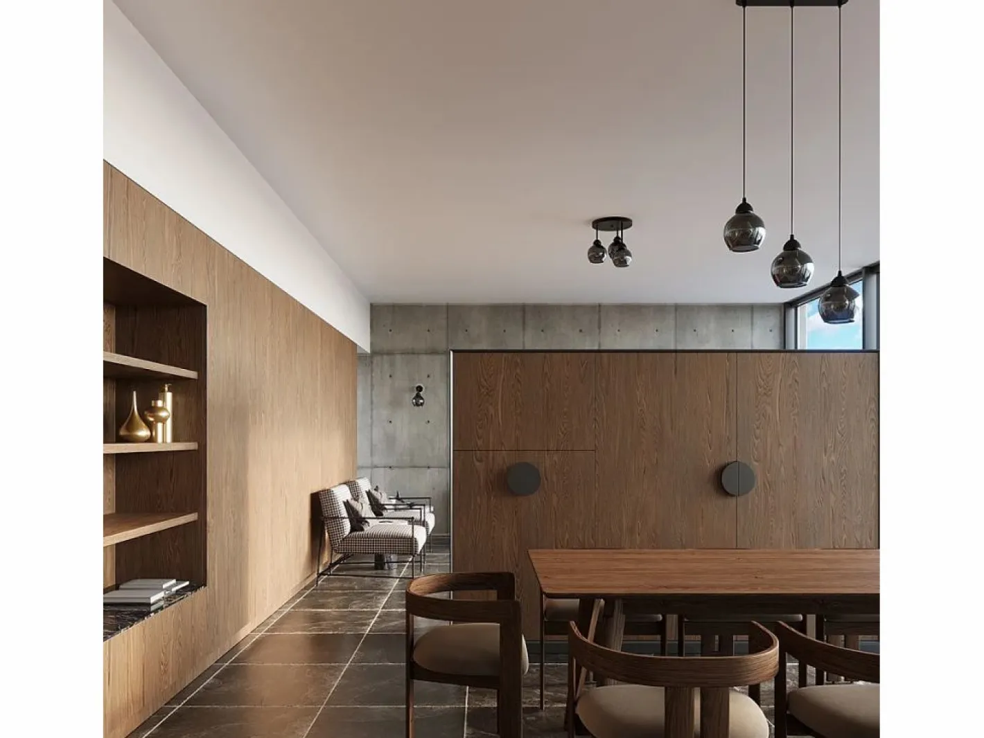 Sollux Alino Lámpara de techo semiempotrable multi brazos negra^Sollux Lighting Best