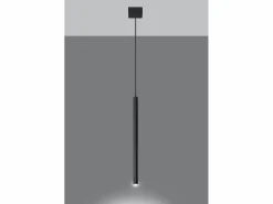 Sollux PASTELO - 1 lámpara colgante de techo negra, G9^Sollux Lighting Discount