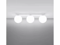 Sollux Lighting Sollux Yoli Plafón Globe Blanco