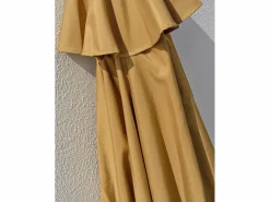 Dcb Garden Sombrilla con manivela en aluminio y lona Mostaza Outlet