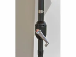 Dcb Garden Sombrilla con manivela en aluminio y lona Mostaza Outlet