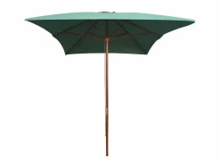 Sombrilla con palo de madera verde 200x300 cm ES367670^ Online