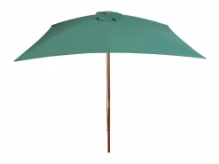 Sombrilla con palo de madera verde 200x300 cm ES367670^ Online