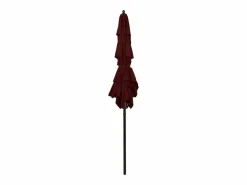 Sombrilla de 3 niveles con poste de aluminio burdeos 2x2 m^Clicnbuy Outlet