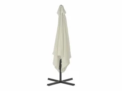 Sombrilla de jardín con palo de acero 250x250 cm arena^Clicnbuy Hot