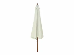 Sombrilla de jardín con palo de madera arena 330 cm^Clicnbuy Sale
