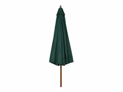 Clicnbuy Sombrilla de jardín con palo de madera 330 cm Verde Online