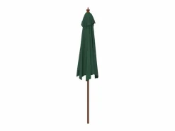 Sombrilla de jardín con poste de madera verde 299x240 cm ES342140 Online