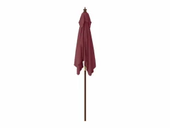 Clicnbuy Sombrilla|Sombrilla de jardín poste de madera burdeos 198x198x231 cm