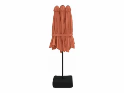Clicnbuy Sombrilla|Sombrilla doble color terracota 449x245 cm