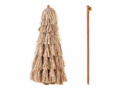 Sombrilla Hawaiana SucceBuy, 1,8 m, Sombrilla Exótica Inclinable con Techo de Paja PP, 8 Varillas Metálicas, para Playa, Terraza, Piscina, Jardín^ Online