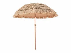 Sombrilla Hawaiana SucceBuy, 1,8 m, Sombrilla Exótica Inclinable con Techo de Paja PP, 8 Varillas Metálicas, para Playa, Terraza, Piscina, Jardín^ Online