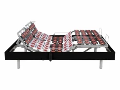 Ysmée Somier Relax|Somier articulado eléctrico 2x65 terminales - 2 x 80 x 200 cm - beige - NALU de YSMÉE